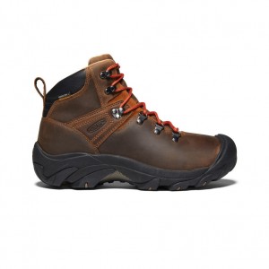 Keen Pyrenees Waterproof Μποτακια Ορειβατικα γυναικεια σκούρο καφε | AJL3715XG