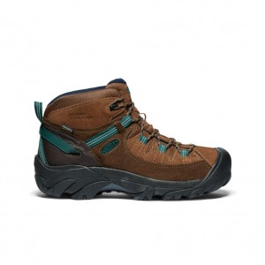 Keen Targhee II Waterproof x Leave No Trace Μποτακια Ορειβατικα ανδρικα καφε | VON8137CU