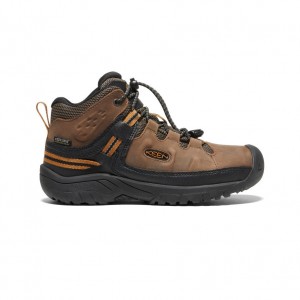 Keen Targhee Waterproof Μποτακια Εργασιασ Big παιδικα καφε | KXW9270JU