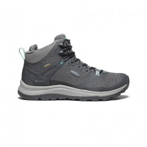 Keen Terradora II Waterproof Μποτακια Ορειβατικα γυναικεια γκρι | TBO8333CN