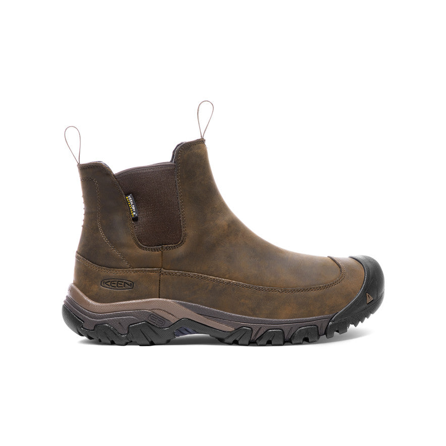 Keen Anchorage III Waterproof Μποτακια Chelsea ανδρικα καφε | KDY2871IG