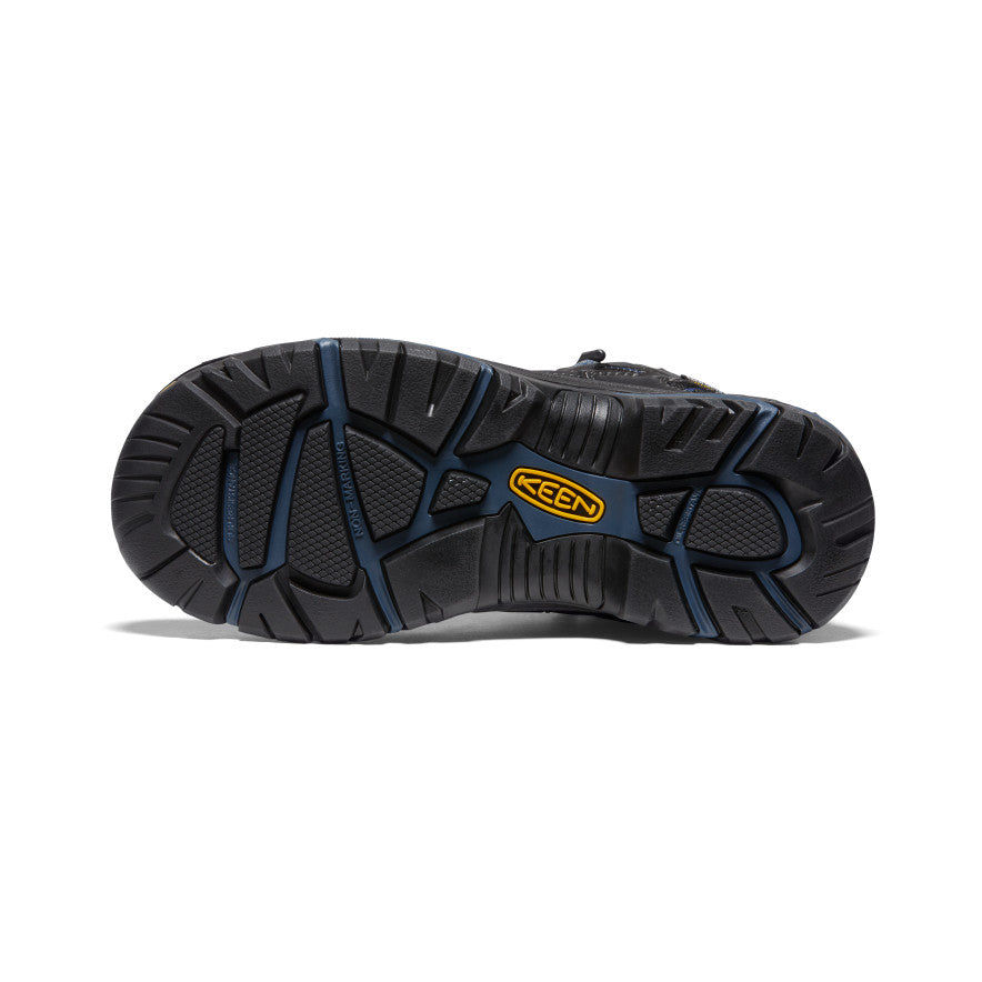 Keen Braddock Waterproof Mid Μποτακια Εργασιασ ανδρικα μαυρα μπλε | ZAN2749FY