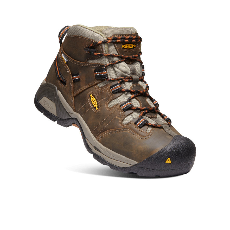 Keen Detroit XT Waterproof Μποτακια Εργασιασ ανδρικα μαυρα Ελιά καφε | VTS295AT