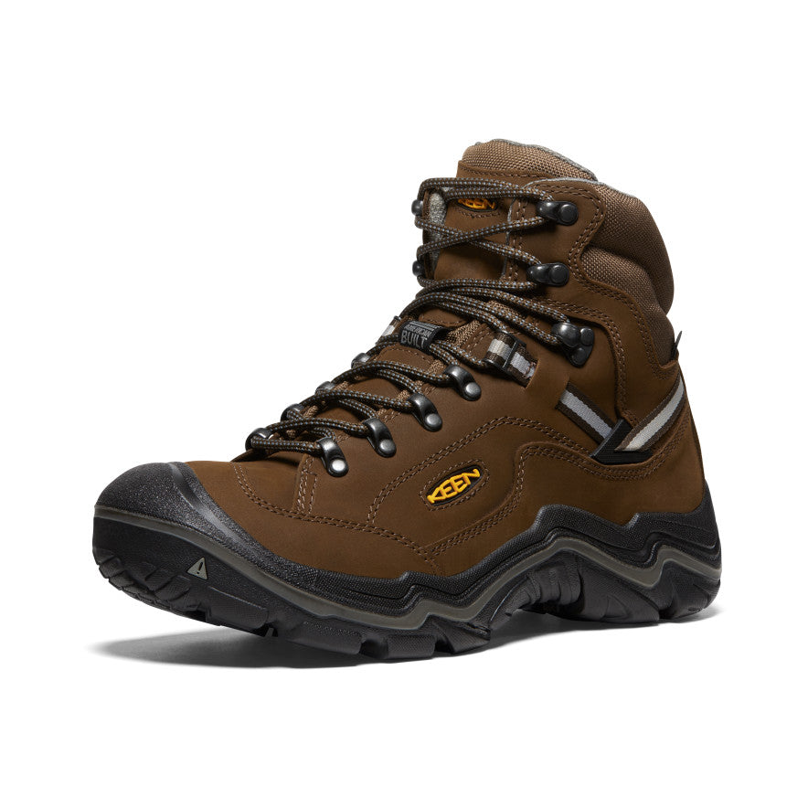 Keen Durand II Waterproof Wide Μποτακια Εργασιασ ανδρικα καφε | ZDU1931IL