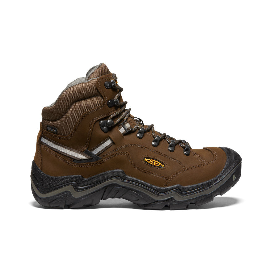 Keen Durand II Waterproof Wide Μποτακια Εργασιασ ανδρικα καφε | ZDU1931IL