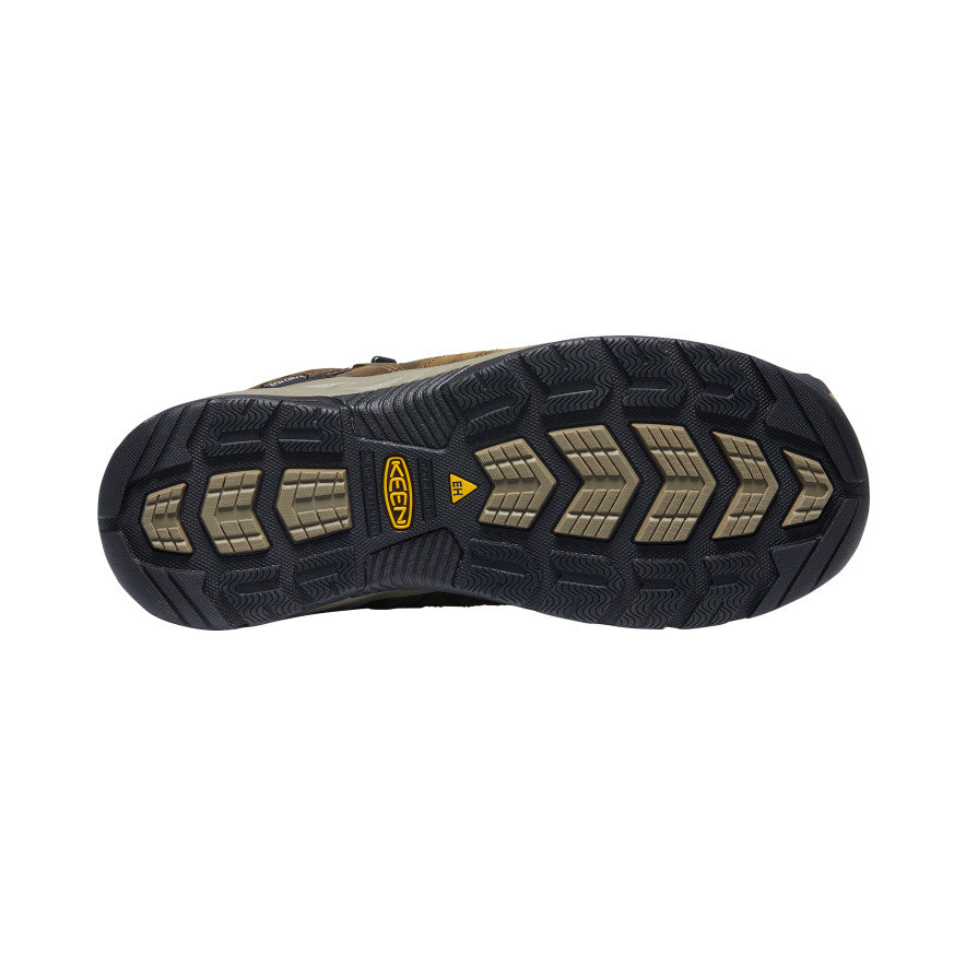 Keen Flint II Waterproof Mid Μποτακια Εργασιασ ανδρικα μαυρα Ελιά | WCH5489DN