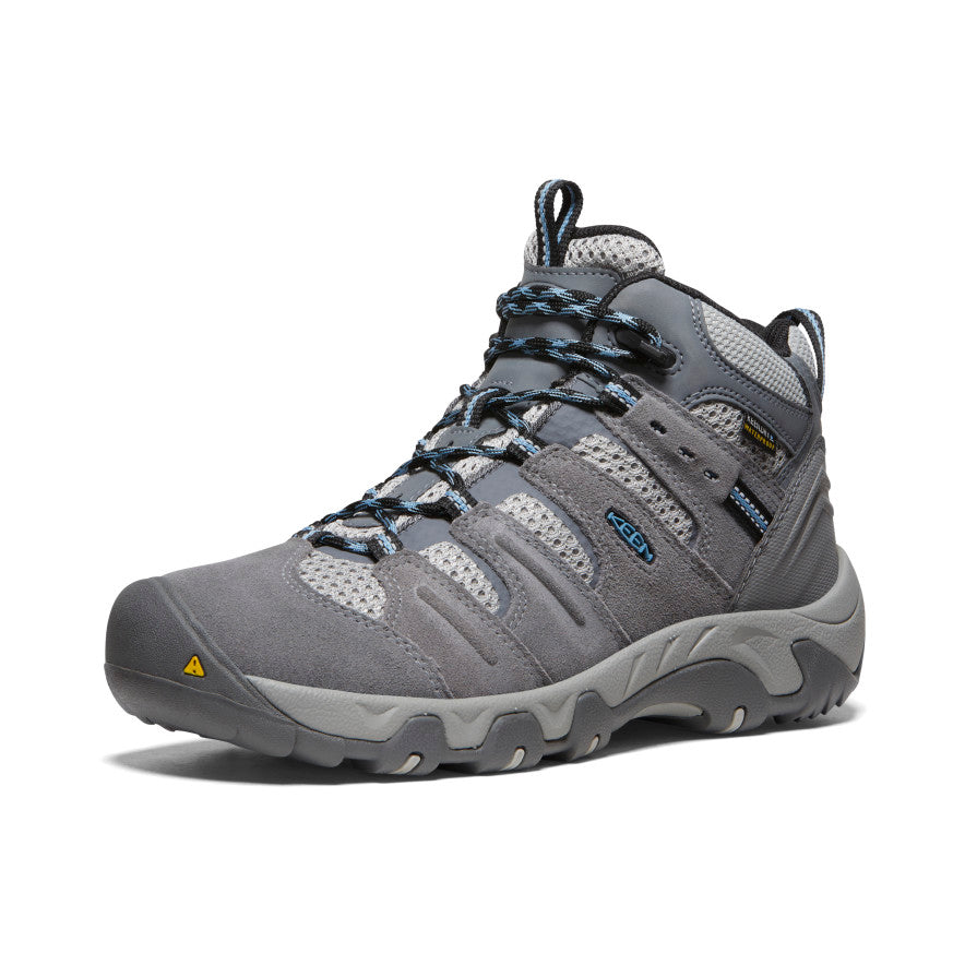 Keen Headout Waterproof Μποτακια Ορειβατικα γυναικεια γκρι μπλε | QQM5590FL