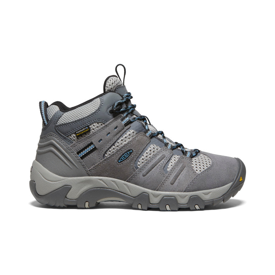 Keen Headout Waterproof Μποτακια Ορειβατικα γυναικεια γκρι μπλε | QQM5590FL