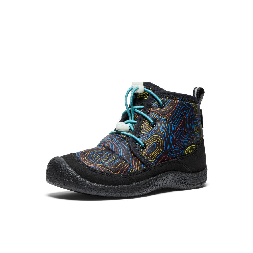 Keen Howser II Waterproof Μποτακια Chukka Big παιδικα μαυρα | TVU2421RO