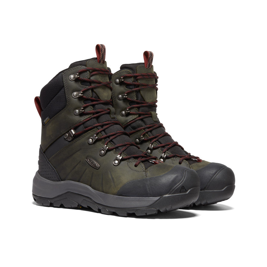 Keen Revel IV High Polar Waterproof Μποτακια Εργασιασ ανδρικα Ελιά κοκκινα | UUR582NK