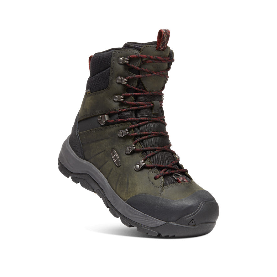 Keen Revel IV High Polar Waterproof Μποτακια Εργασιασ ανδρικα Ελιά κοκκινα | UUR582NK