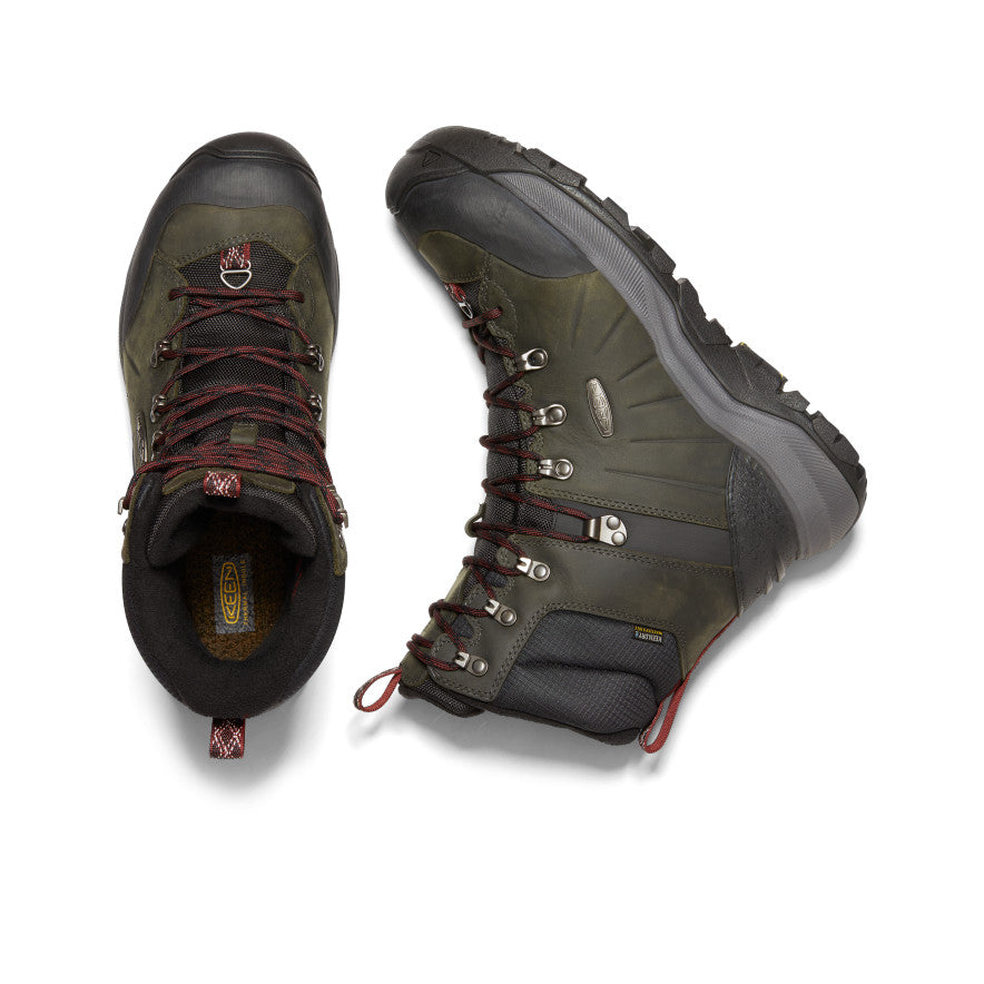 Keen Revel IV High Polar Waterproof Μποτακια Εργασιασ ανδρικα Ελιά κοκκινα | UUR582NK