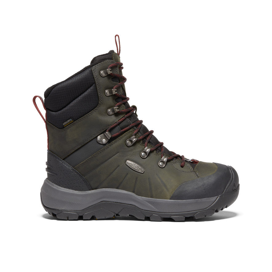 Keen Revel IV High Polar Waterproof Μποτακια Εργασιασ ανδρικα Ελιά κοκκινα | UUR582NK