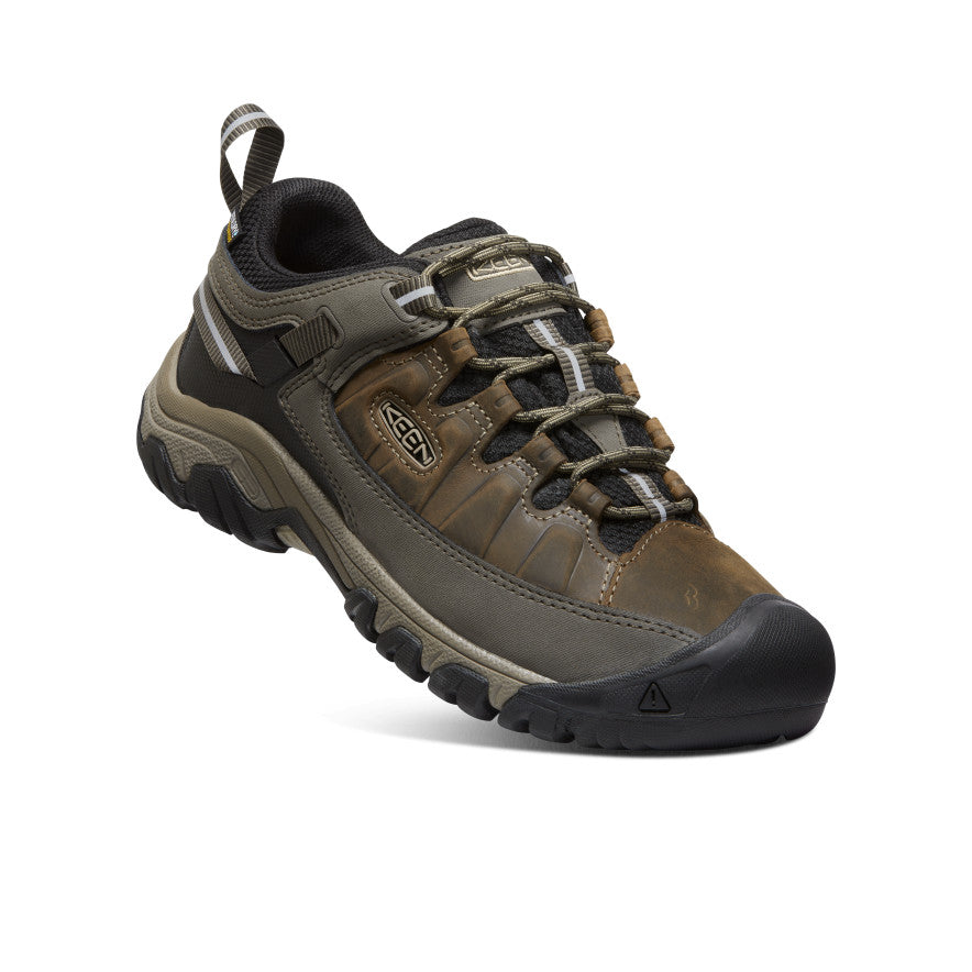 Keen Targhee III Waterproof Wide Παπουτσια Εργασιασ ανδρικα καφε μαυρα | YFB644WS