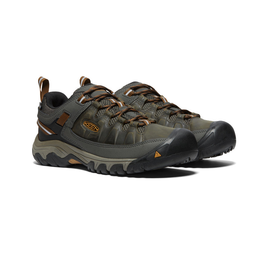 Keen Targhee III Waterproof Παπουτσια Εργασιασ ανδρικα μαυρα Ελιά καφε | HCD7779RK