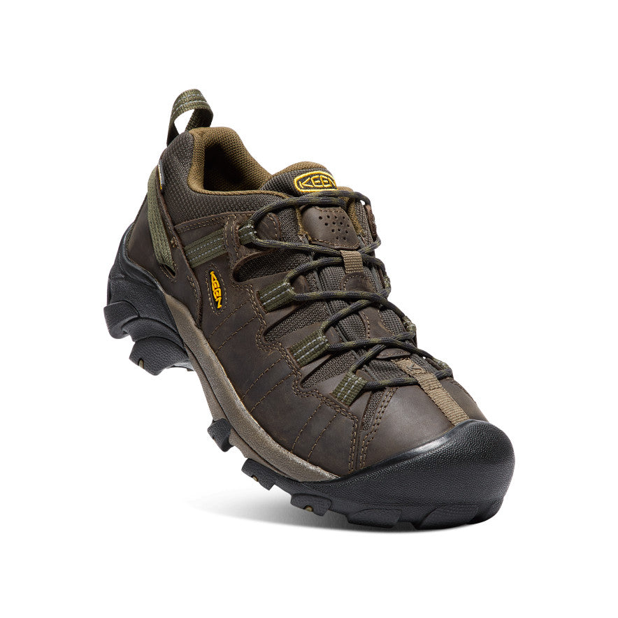 Keen Targhee II Waterproof Wide Παπουτσια Ορειβασιασ ανδρικα καφε σκούρο Ελιά | JKQ7293CQ