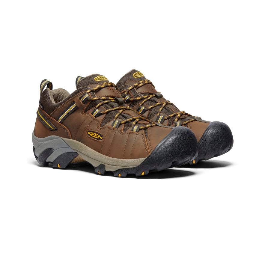 Keen Targhee II Waterproof Παπουτσια Ορειβασιασ ανδρικα καφε κίτρινα | CYT92100NH