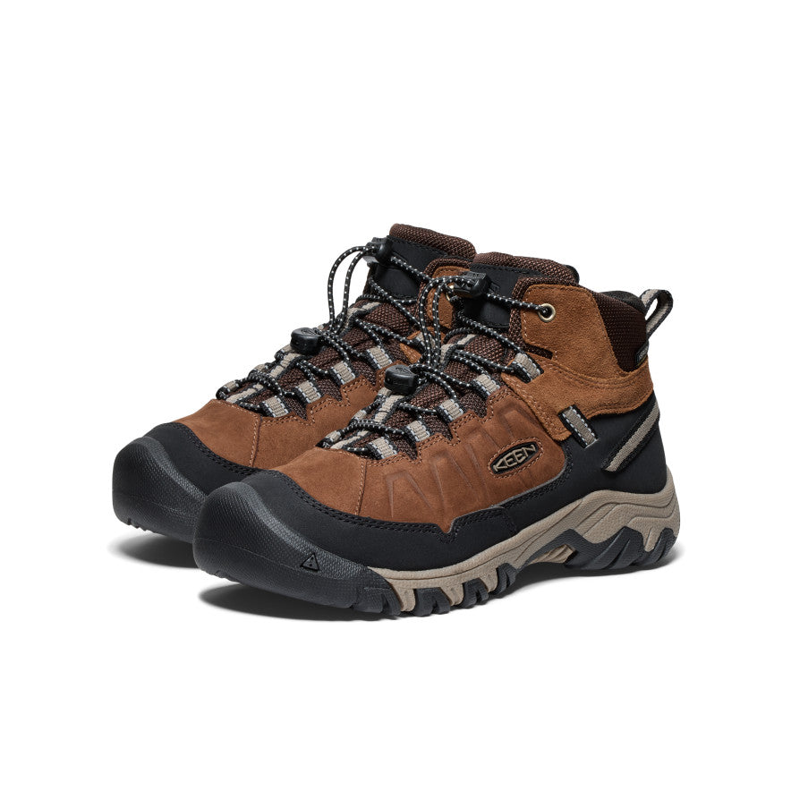 Keen Targhee IV Waterproof Μποτακια Ορειβατικα Big παιδικα καφε μαυρα | FQS4792AP