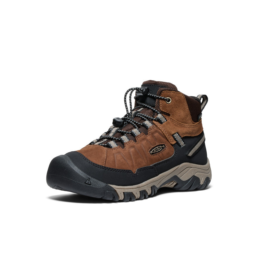 Keen Targhee IV Waterproof Μποτακια Ορειβατικα Big παιδικα καφε μαυρα | FQS4792AP