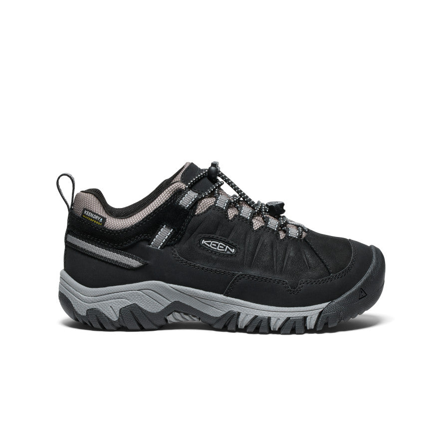 Keen Targhee IV Waterproof Παπουτσια Ορειβασιασ Big παιδικα μαυρα γκρι | ONL1766ZK