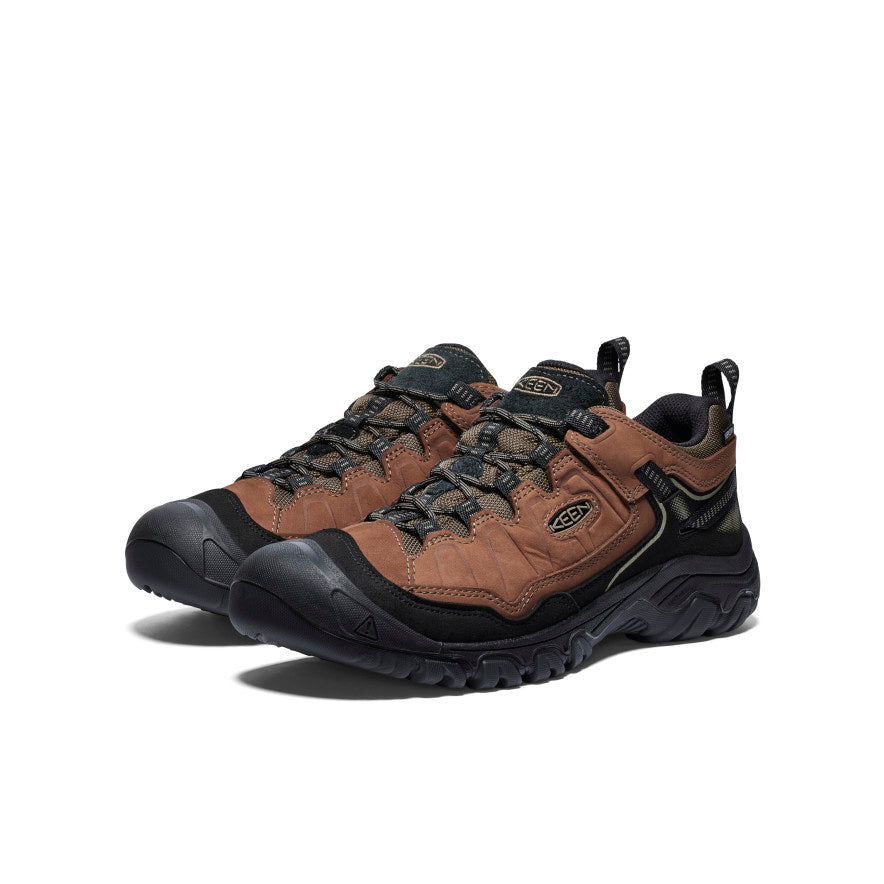 Keen Targhee IV Waterproof Παπουτσια Ορειβασιασ ανδρικα καφε μαυρα | PUH2736DA