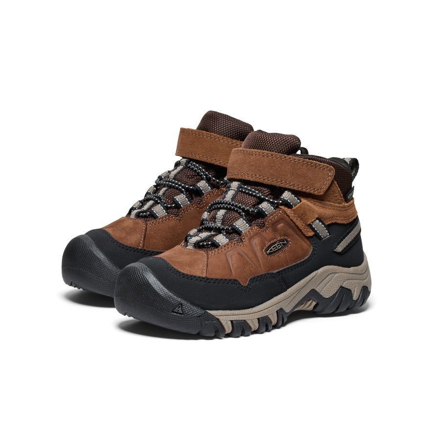 Keen Targhee IV Waterproof Μποτακια Ορειβατικα παιδικα καφε μαυρα | VXQ8995IQ