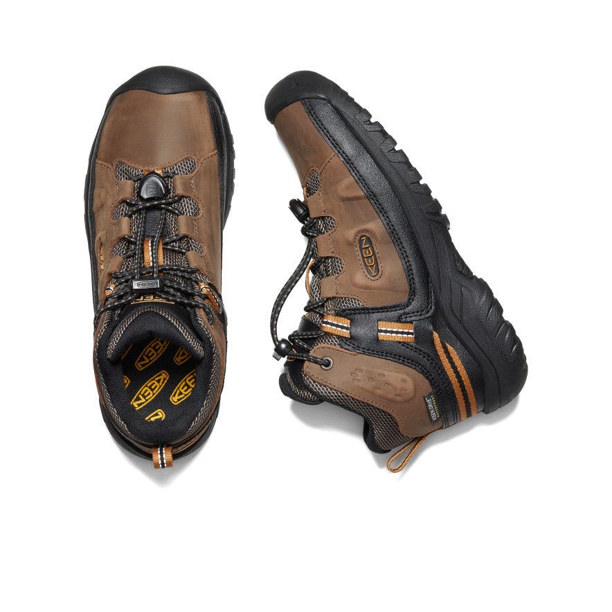 Keen Targhee Waterproof Μποτακια Εργασιασ Big παιδικα καφε | KXW9270JU