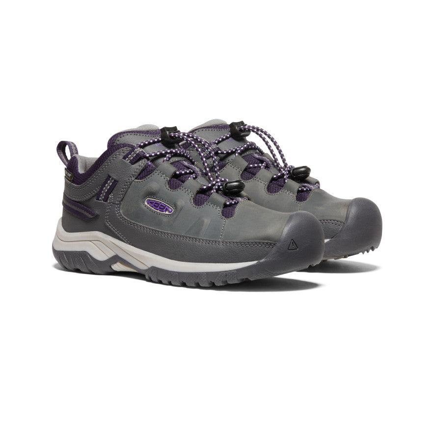 Keen Targhee Waterproof Παπουτσια Εργασιασ Big παιδικα γκρι μωβ | JHX1980YW