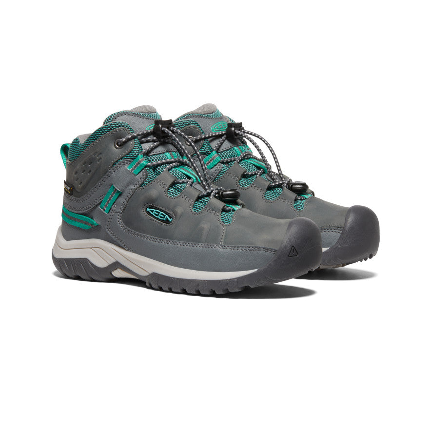 Keen Targhee Waterproof Μποτακια Εργασιασ Big παιδικα γκρι πρασινο | VZJ1676QD