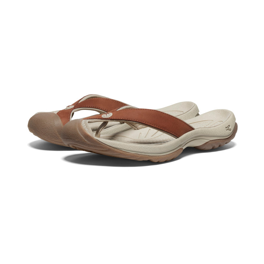 Keen Waimea Leather Σαγιοναρεσ γυναικεια γκρι καφε | MOW7556WB